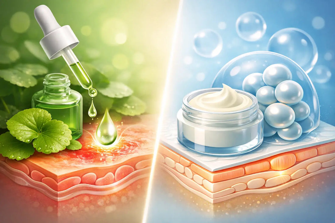 Centella vs Ceramides for Redness