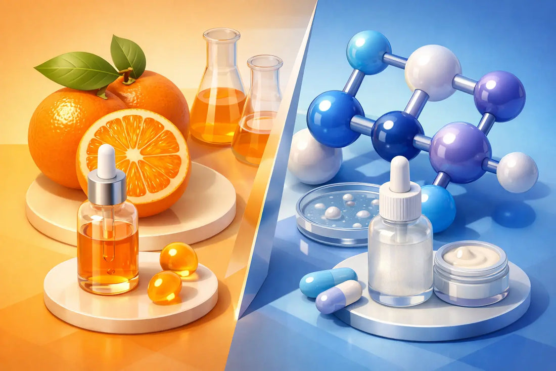 Vitamin C vs Peptides: Which Comes First?