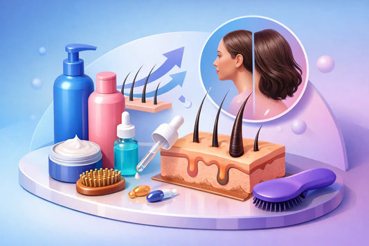 Hair Density Routine Example for Fuller-Looking Hair
