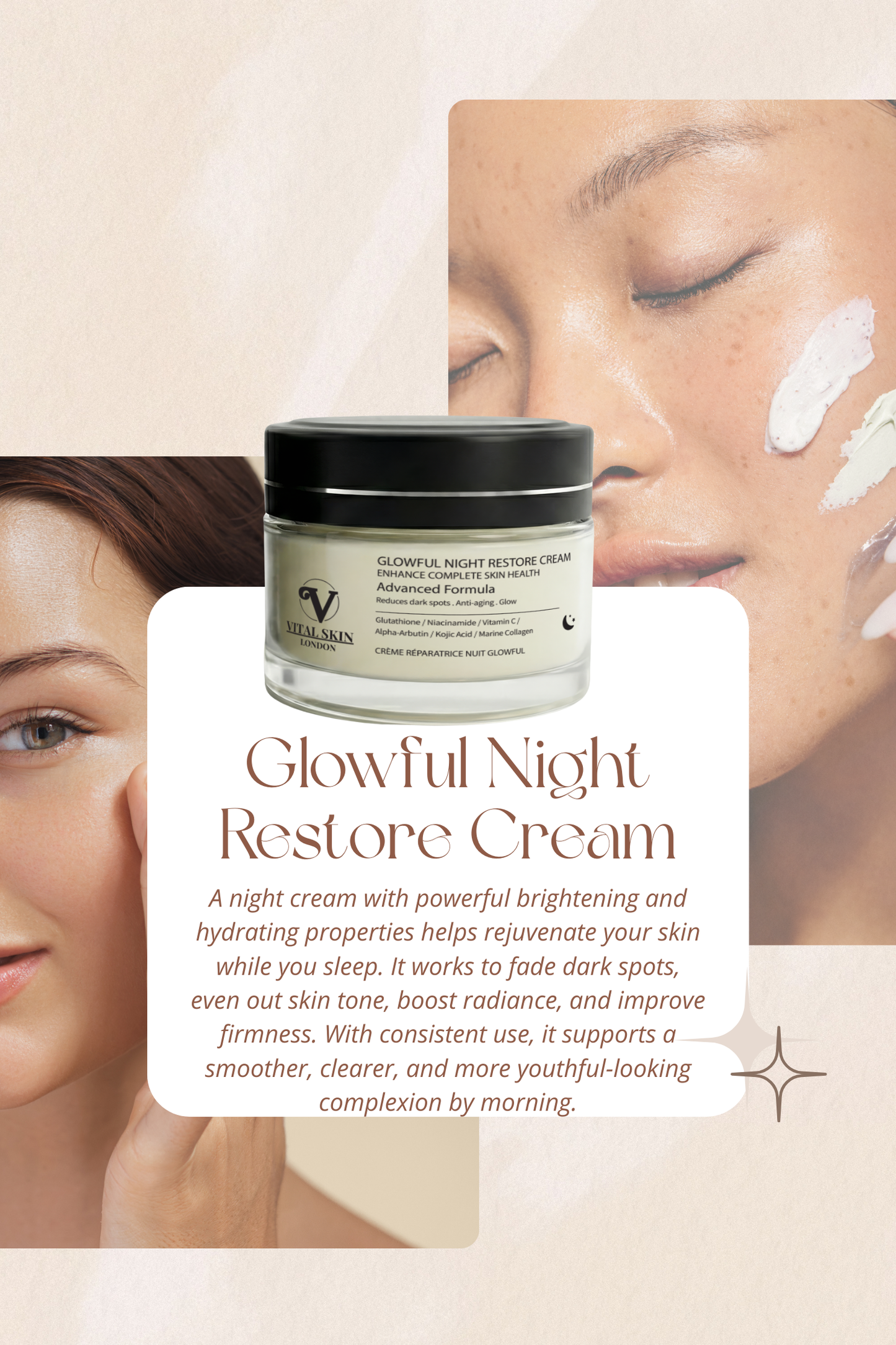 Glowful Night Restore Cream