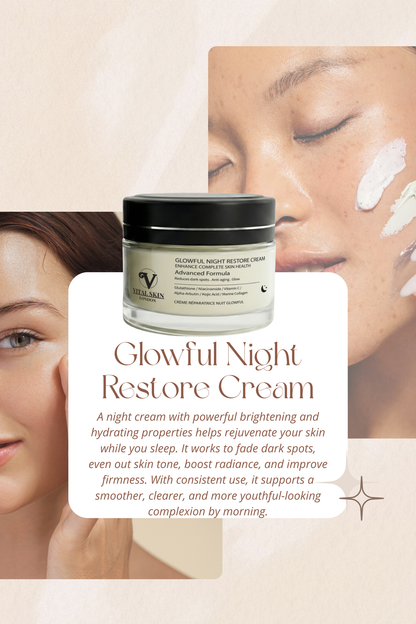 Glowful Night Restore Cream