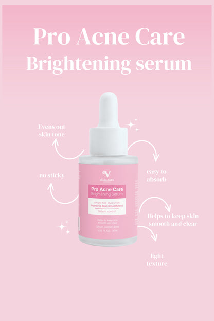 Pro Acne Care Brightening Serum with Salicylic acid & Niacinamide